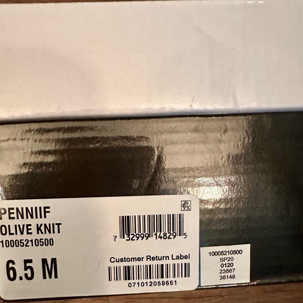 NWT Alfani Pennii Olive Knit Wedge Sandals 6.5 - Picture 7 of 7
